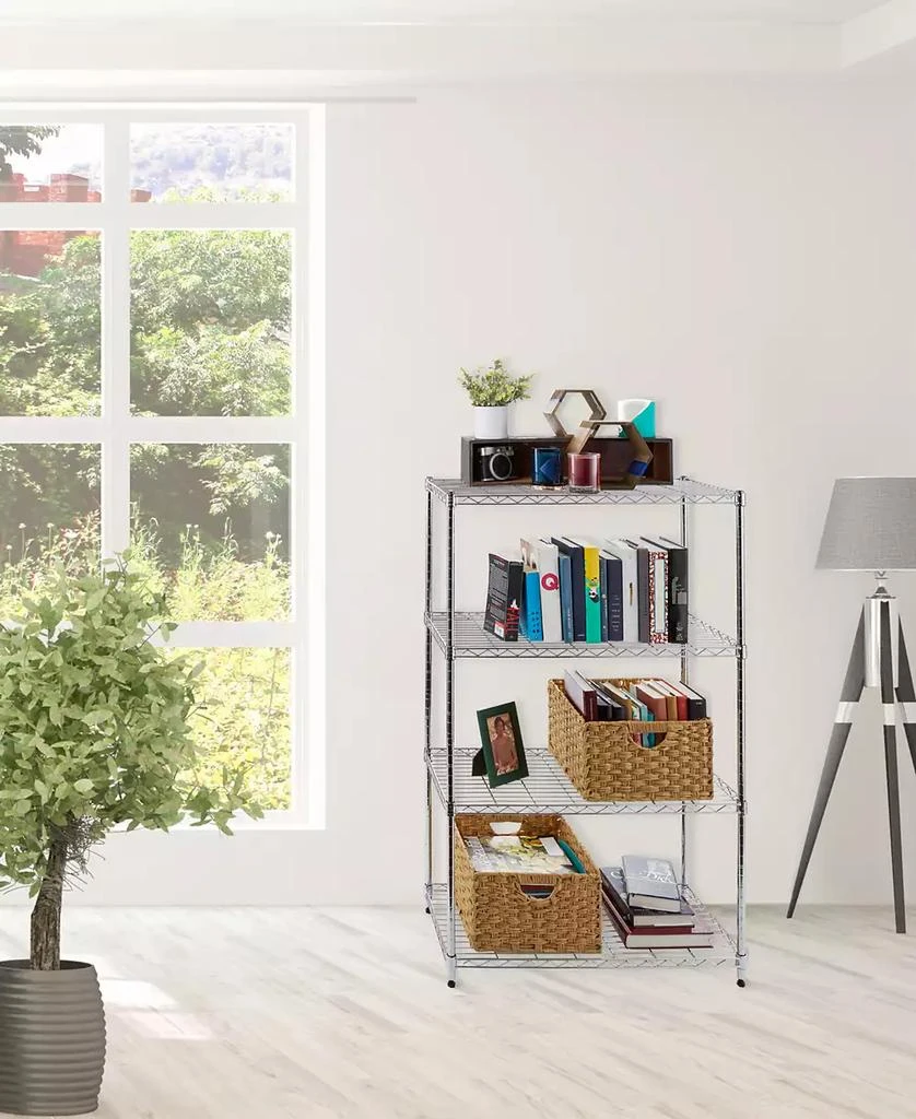 商品Seville Classics|4-Tier Steel Wire Shelf,价格¥511,第2张图片详细描述