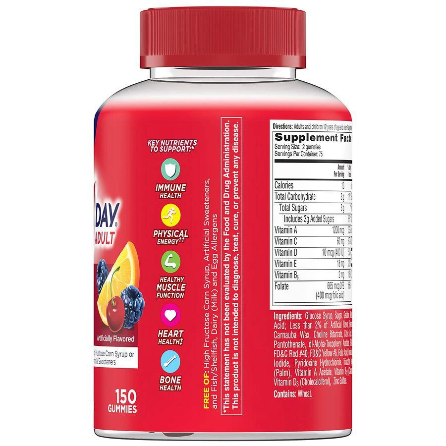 商品One A Day|Adult Multivitamin Gummies,价格¥119,第3张图片详细描述