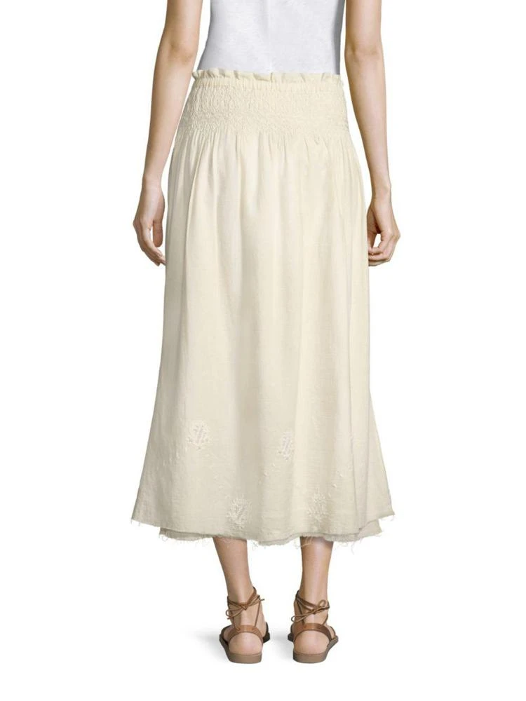 商品Current Elliott|The Rancher Convertible Cotton Dress,价格¥750,第3张图片详细描述