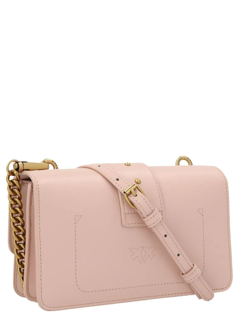 商品PINKO|Pinko Love One Logo Plaque Mini Crossbody Bag,价格¥1436,第2张图片详细描述