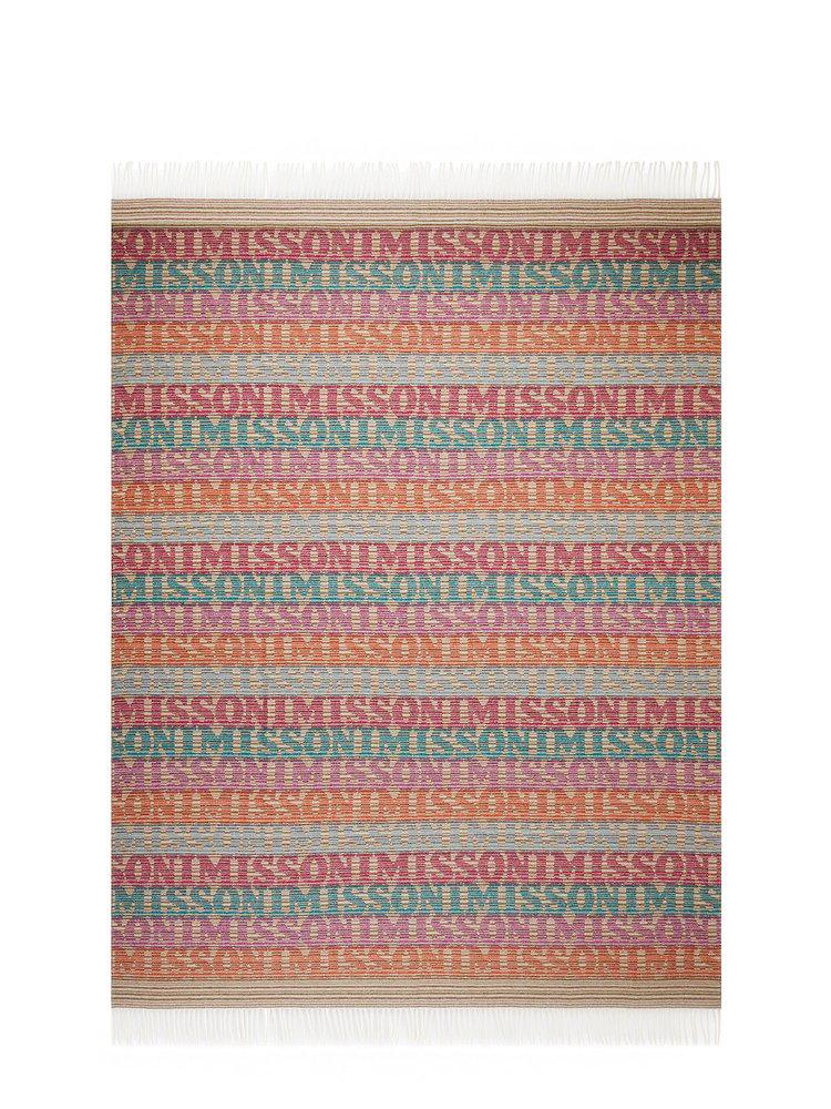 Missoni Home Logo Printed Fringed Throw商品第1张图片规格展示