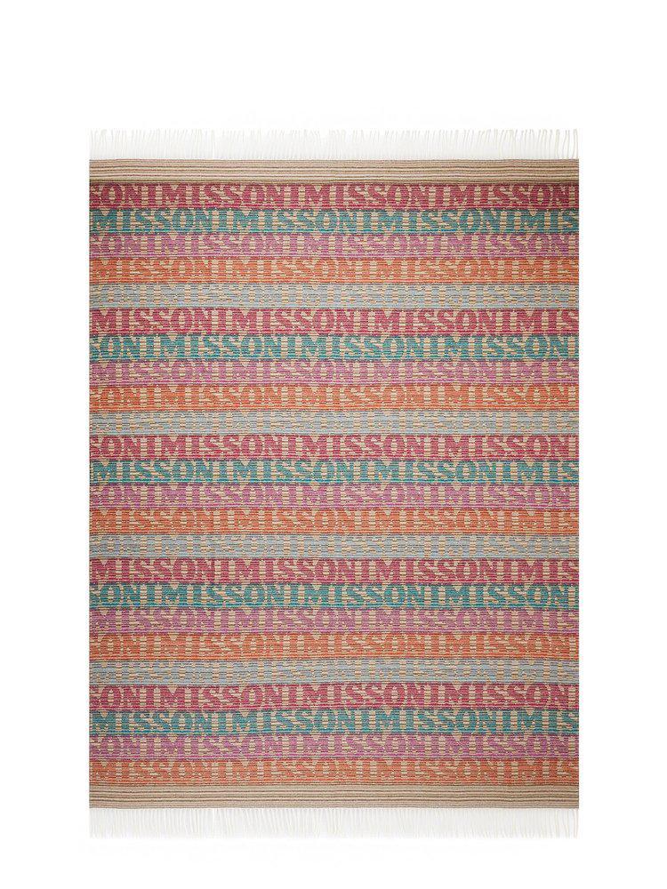 商品Missoni|Missoni Home Logo Printed Fringed Throw,价格¥2047,第1张图片