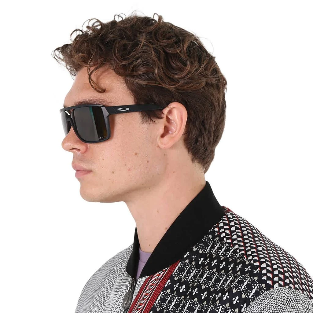 商品Oakley|Castel Prizm Black Polarized Rectangular Men's Sunglasses OO9147 914702 63,价格¥952,第2张图片详细描述