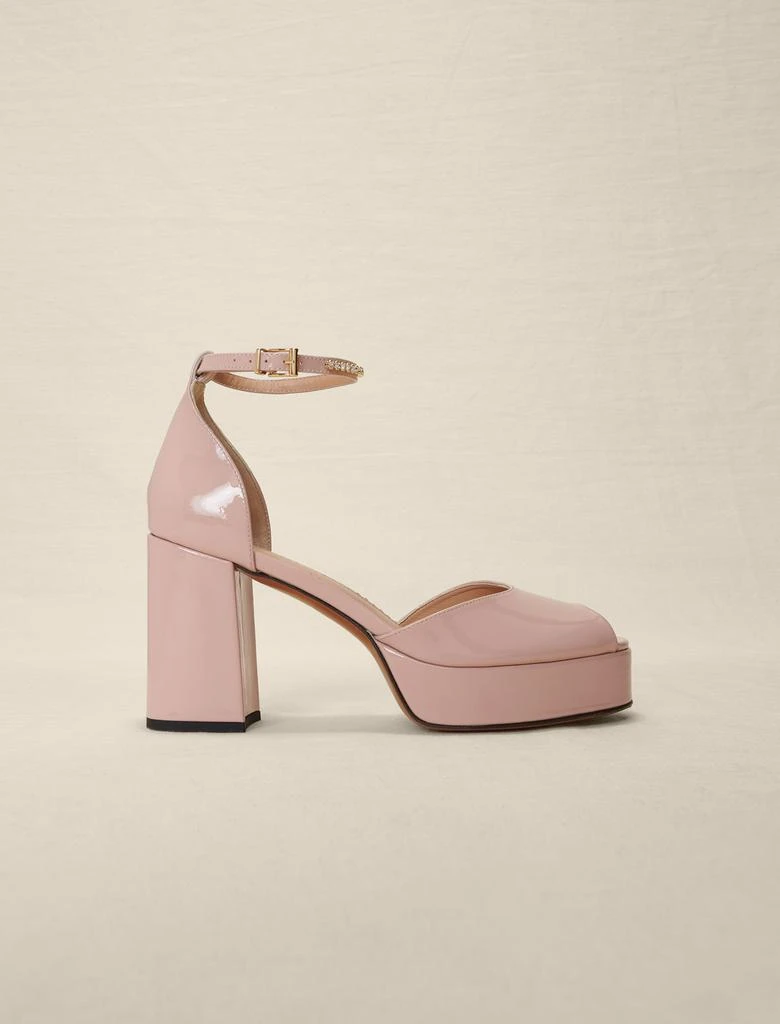 商品Maje|Maje Woman's cow Upper: 223FRANCISCALOW for Spring/Summer, size 10, in color Blush / Red,价格¥2904,第1张图片