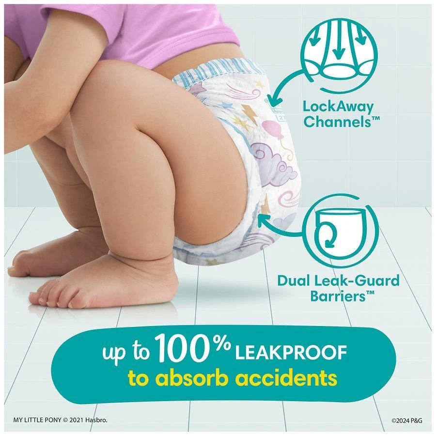 商品Pampers Easy Ups|Training Underwear Girls No scent, Size Toddler 2-3,价格¥79,第5张图片详细描述