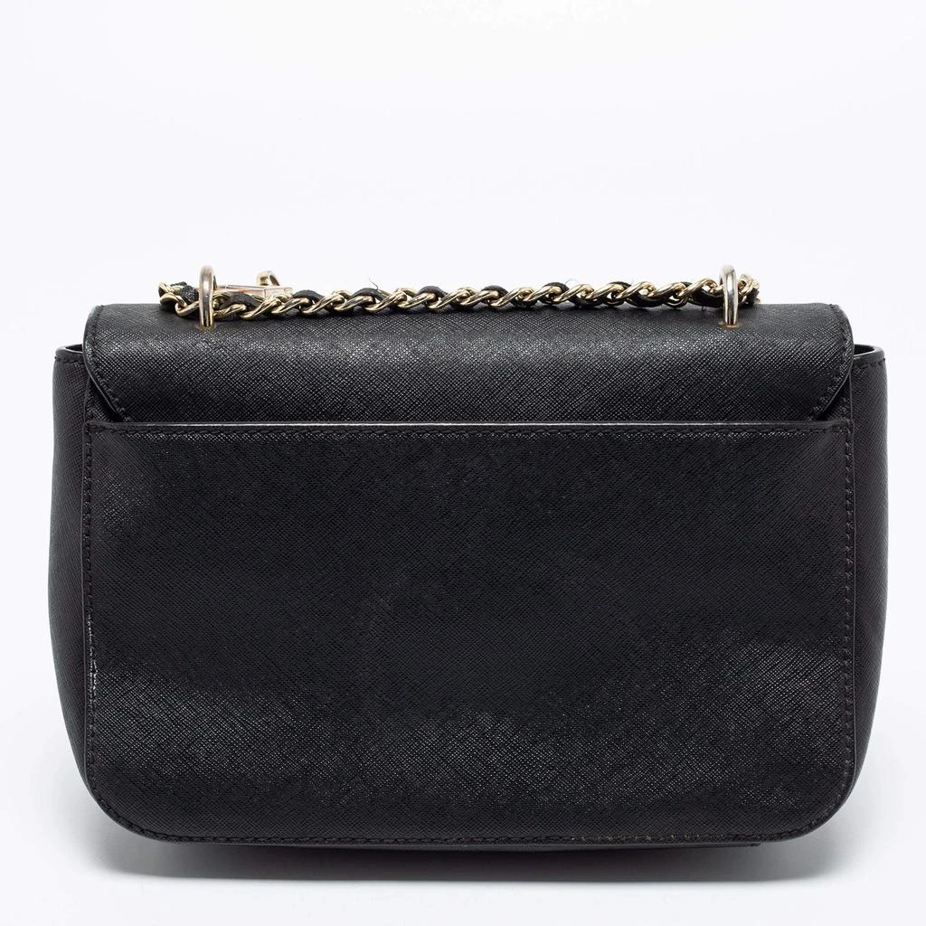 商品[二手商品] Tory Burch|Tory Burch Black Leather Robinson Shoulder Bag,价格¥1162,第4张图片详细描述