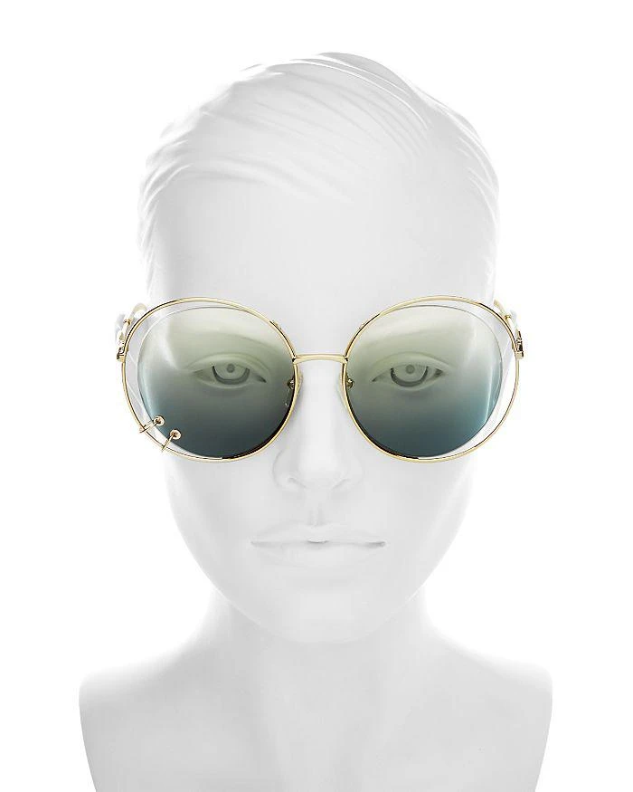 商品Chloé|Women's Wendy Round Sunglasses, 59mm,价格¥3700,第2张图片详细描述