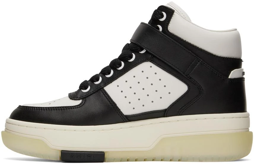 商品AMIRI|Black & White Stadium Mid Sneakers,价格¥2122,第3张图片详细描述