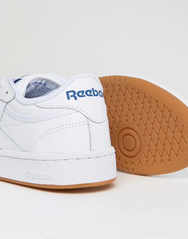 商品Reebok|Reebok Club C 85 Trainers With Gum Sole,价格¥673,第4张图片详细描述