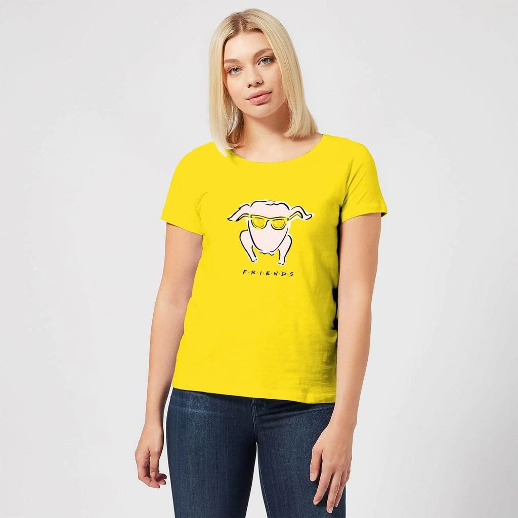 商品Original Hero|Friends Turkey Women's T-Shirt - Yellow,价格¥169,第3张图片详细描述