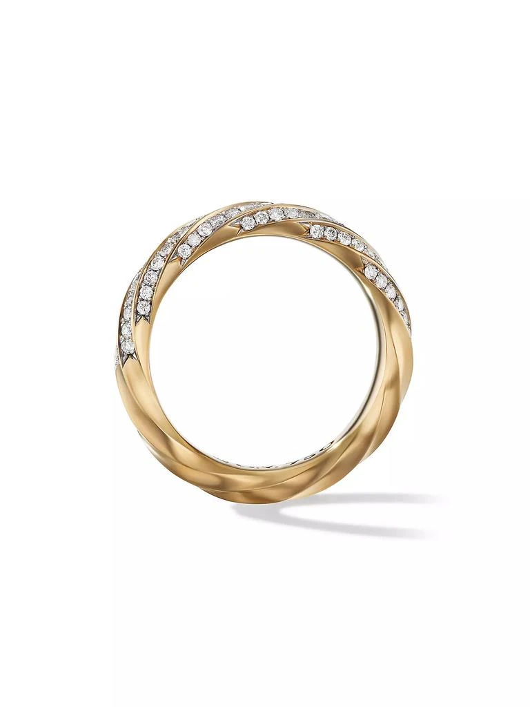 商品David Yurman|Cable Edge Band Ring in 18K Yellow Gold,价格¥21540,第4张图片详细描述