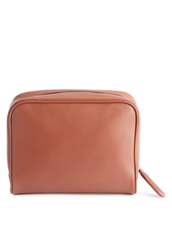 商品ROYCE New York|Genuine Leather Zip Toiletry Bag,价格¥1103,第1张图片