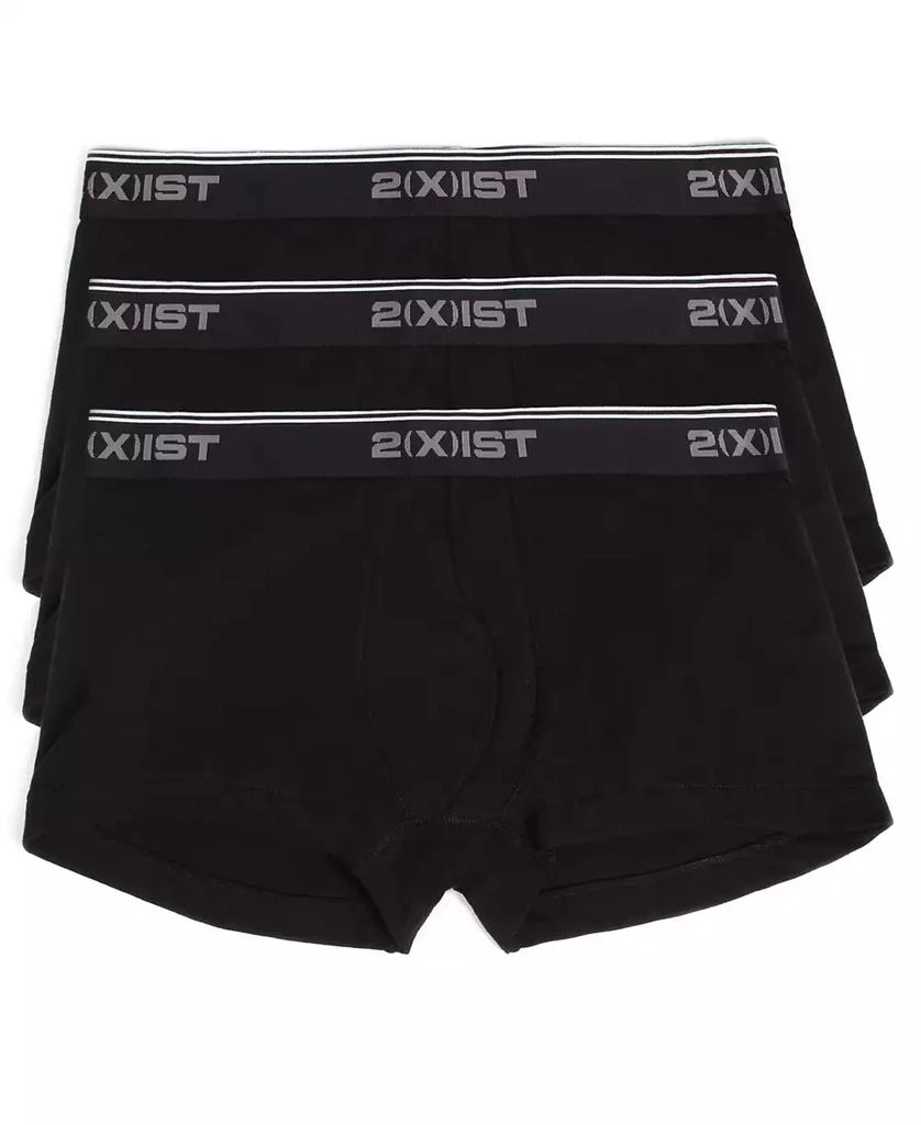 商品2(x)ist|Men's Cotton Stretch 3 Pack No-Show Trunk,价格¥329,第1张图片详细描述