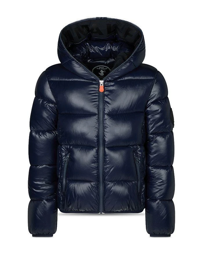 商品Save The Duck|Boys' Artie Hooded Puffer Jacket - Little Kid, Big Kid,价格¥1842,第1张图片详细描述