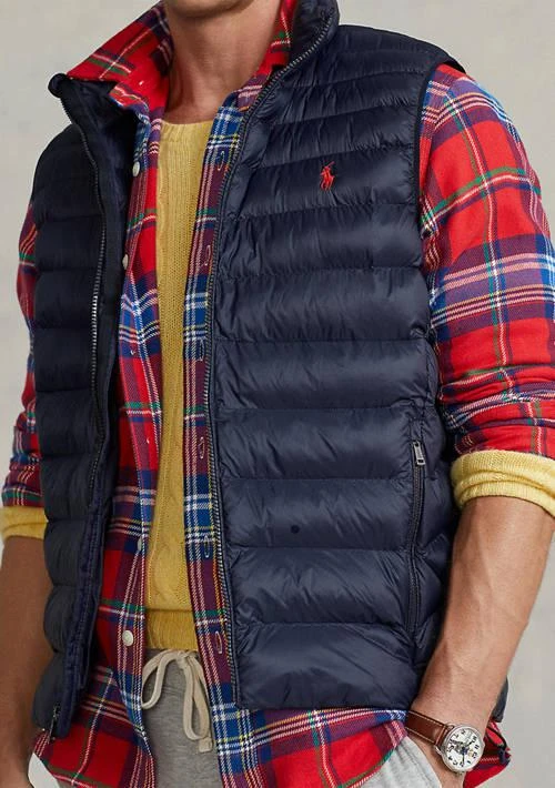 商品Ralph Lauren|Ralph Lauren Packable Quilted Vest,价格¥619,第3张图片详细描述