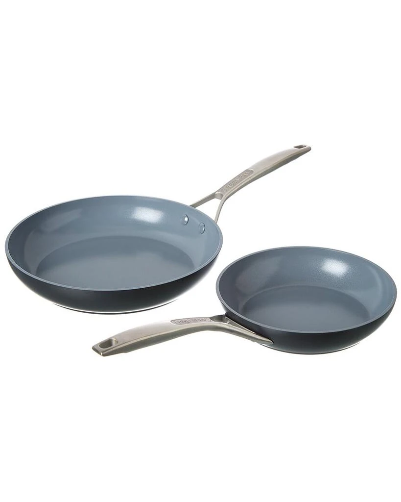 商品Greenpan|GreenPan Paris Pro Ceramic Nonstick Frying Pan Set,价格¥553,第1张图片
