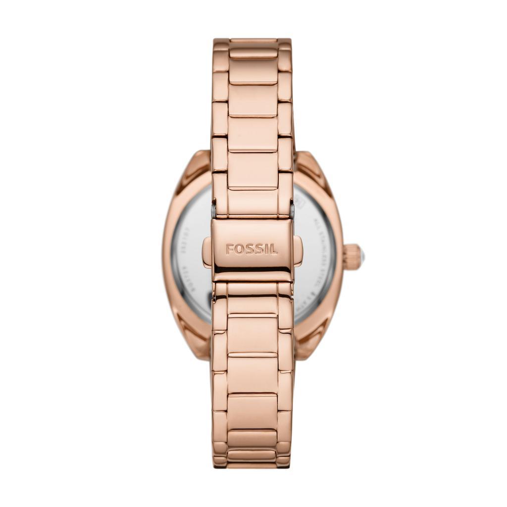 商品Fossil|Fossil Women's Vale Automatic, Rose Gold-Tone Stainless Steel Watch,价格¥600,第5张图片详细描述