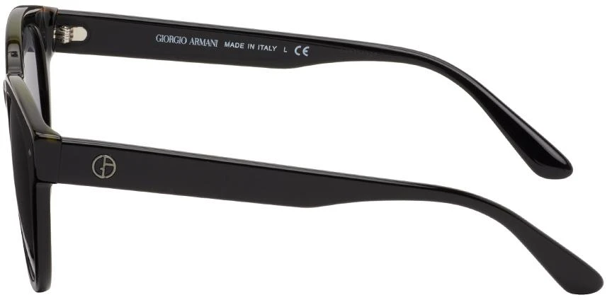 商品Giorgio Armani|黑色徽标太阳镜,价格¥3263,第3张图片详细描述