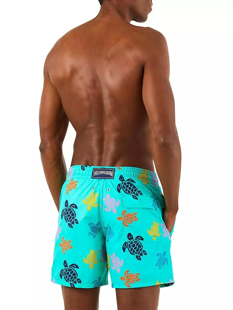 商品Vilebrequin|Ronde Des Tortues Multicolor Swim Shorts,价格¥2139,第2张图片详细描述