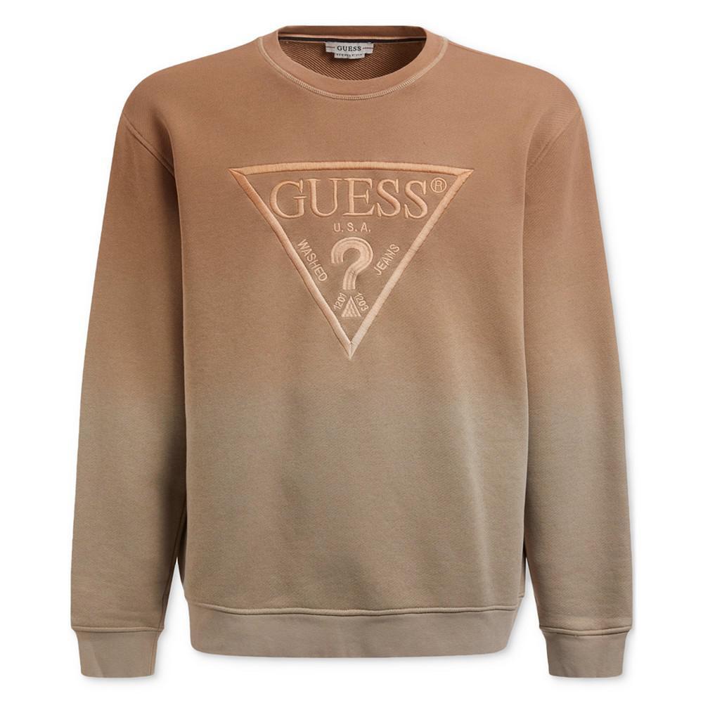 商品GUESS|Men's Ombre Oversized Logo Pullover Sweatshirt,价格¥436,第6张图片详细描述
