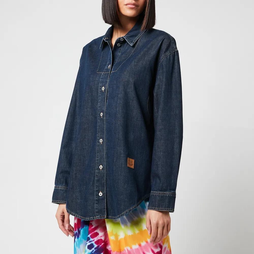 KENZO Women's Denim Shirt商品第1张图片规格展示