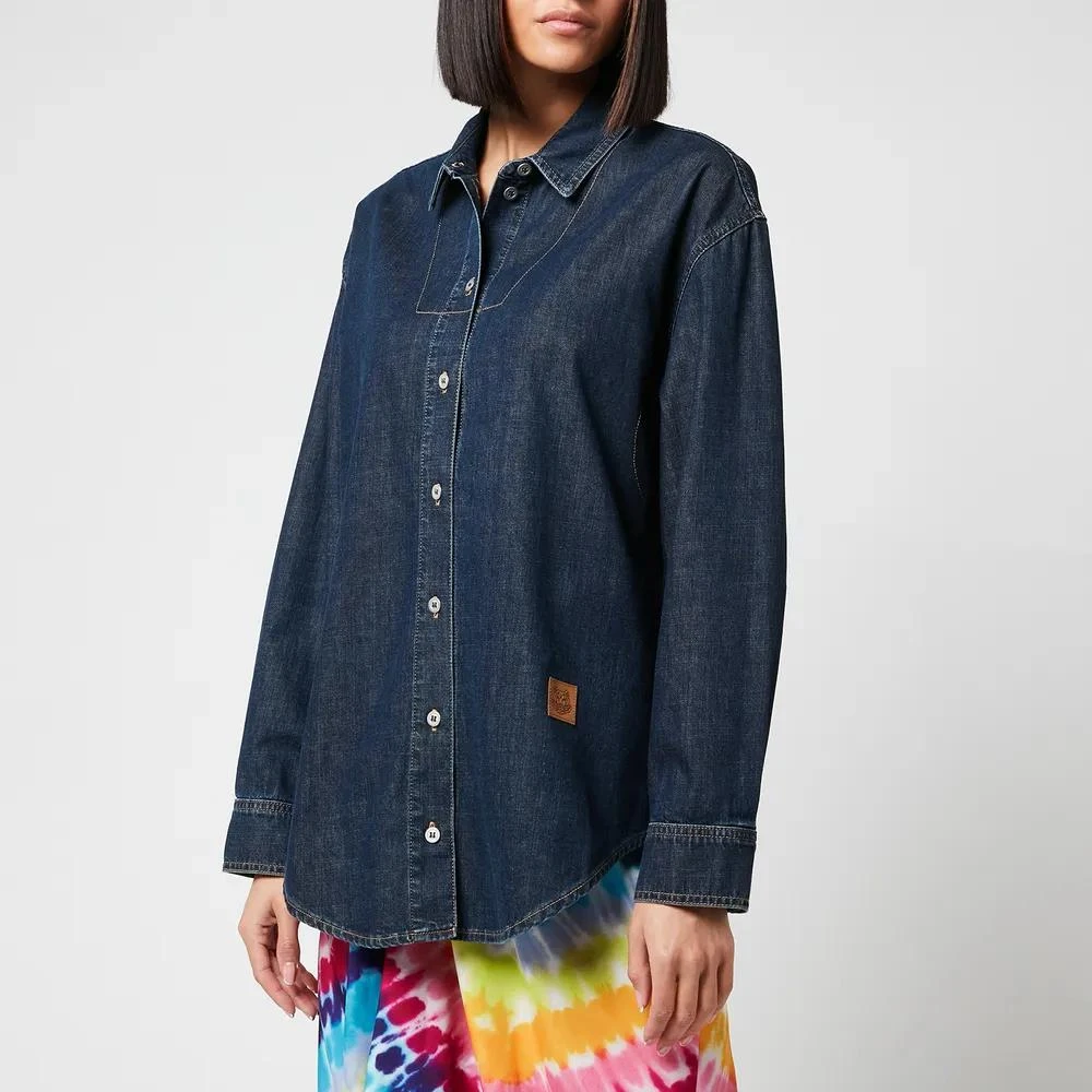 商品Kenzo|KENZO Women's Denim Shirt,价格¥817,第1张图片