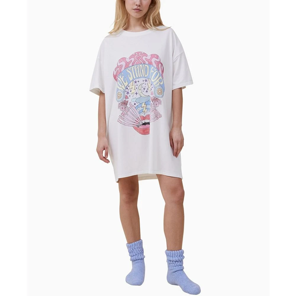 商品Cotton On|Women's 90S Sleepshirt Nightgown,价格¥261,第4张图片详细描述