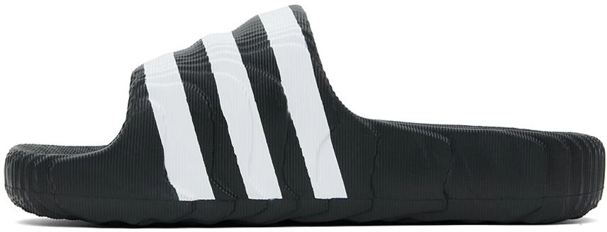 商品Adidas|Black & White Adilette 22 Slides,价格¥443,第3张图片详细描述