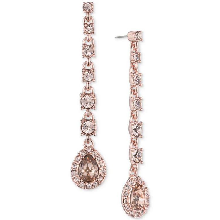 商品Givenchy|Crystal Linear Drop Earrings,价格¥215,第2张图片详细描述