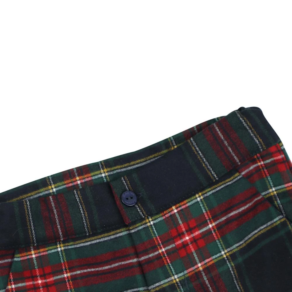 商品Patachou|White & Tartan Polo Shirt & Trousers Set,价格¥328,第4张图片详细描述