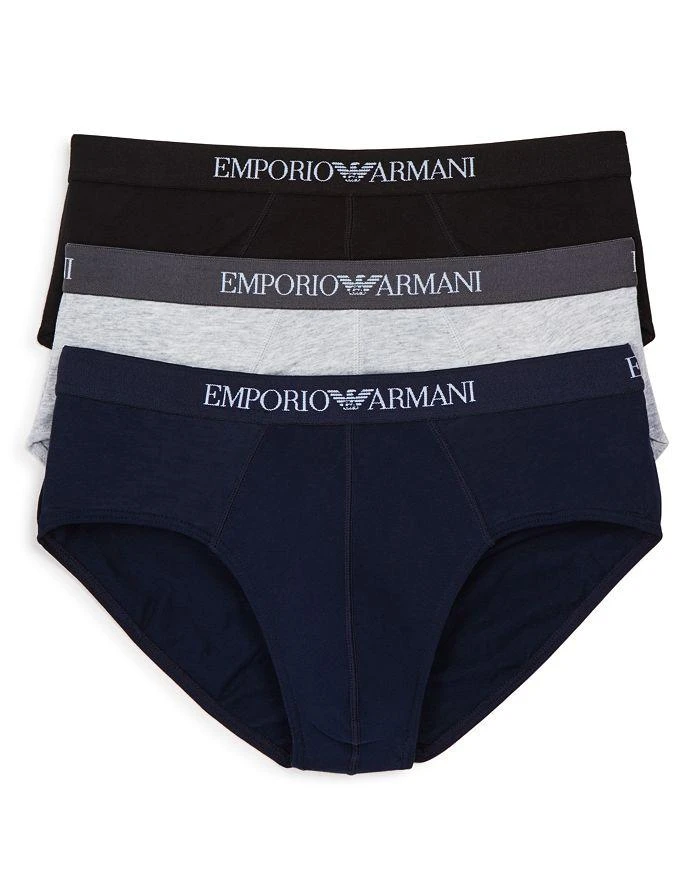 商品Emporio Armani|纯棉三角内裤 - 三件装,价格¥368,第1张图片