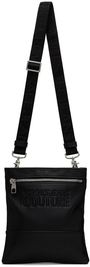 商品Versace|Black Logo Messenger Bag,价格¥1272,第4张图片详细描述