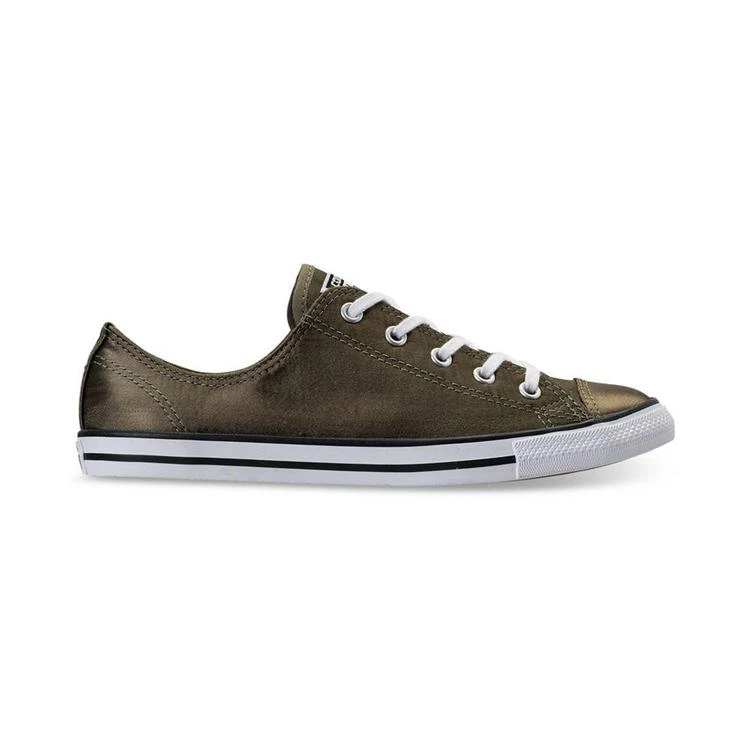 商品Converse|Women's Chuck Taylor Dainty Satin Casual Sneakers from Finish Line,价格¥195,第2张图片详细描述