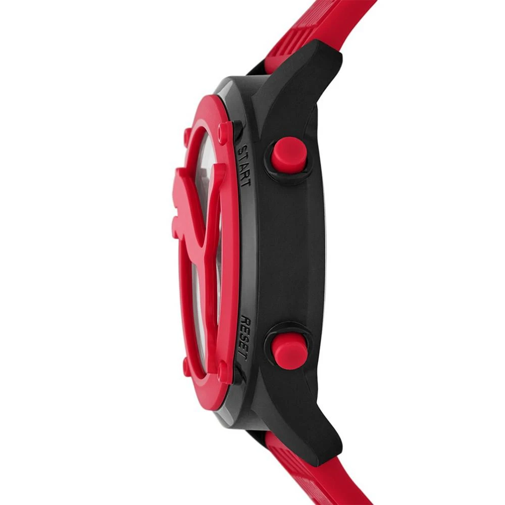 商品Puma|Women's Big Cat Digital Red Polyurethane Strap Watch 44mm,价格¥561,第2张图片详细描述