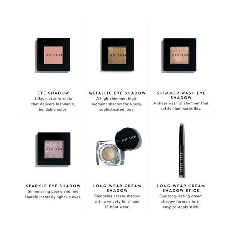 商品Bobbi Brown|Bobbi Brown Shimmer Wash Eye Shadow,价格¥131,第3张图片详细描述