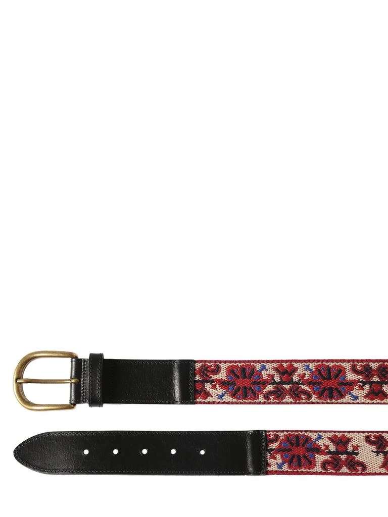 商品Isabel Marant|Zaf Tapestry Leather Belt,价格¥1000,第1张图片详细描述