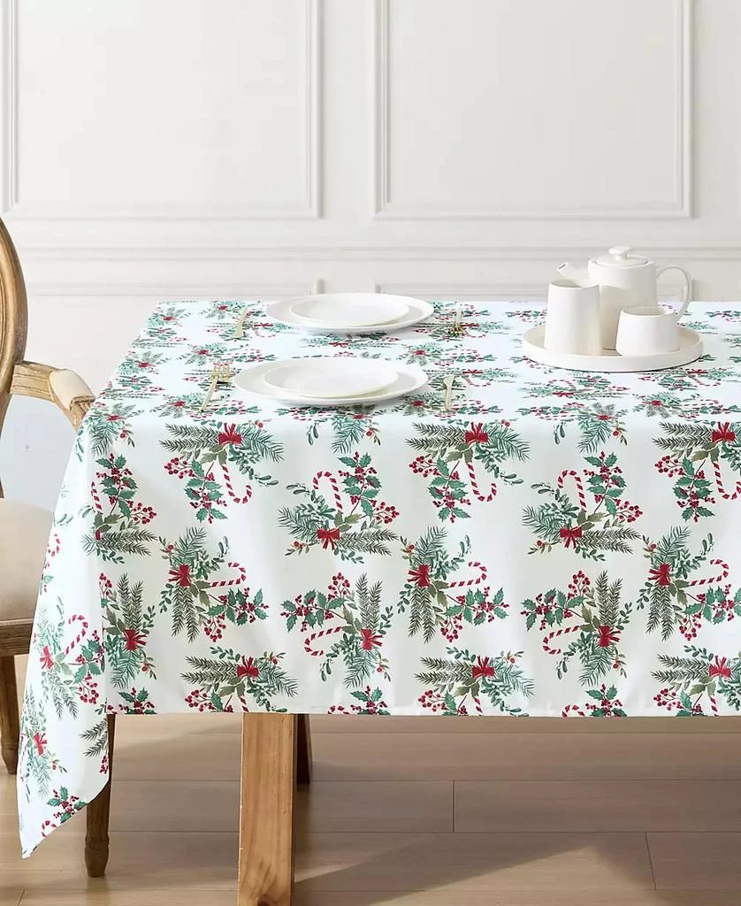 商品Laura Ashley|Easy Care Holiday Tablecloth, 70" Round,价格¥374,第2张图片详细描述