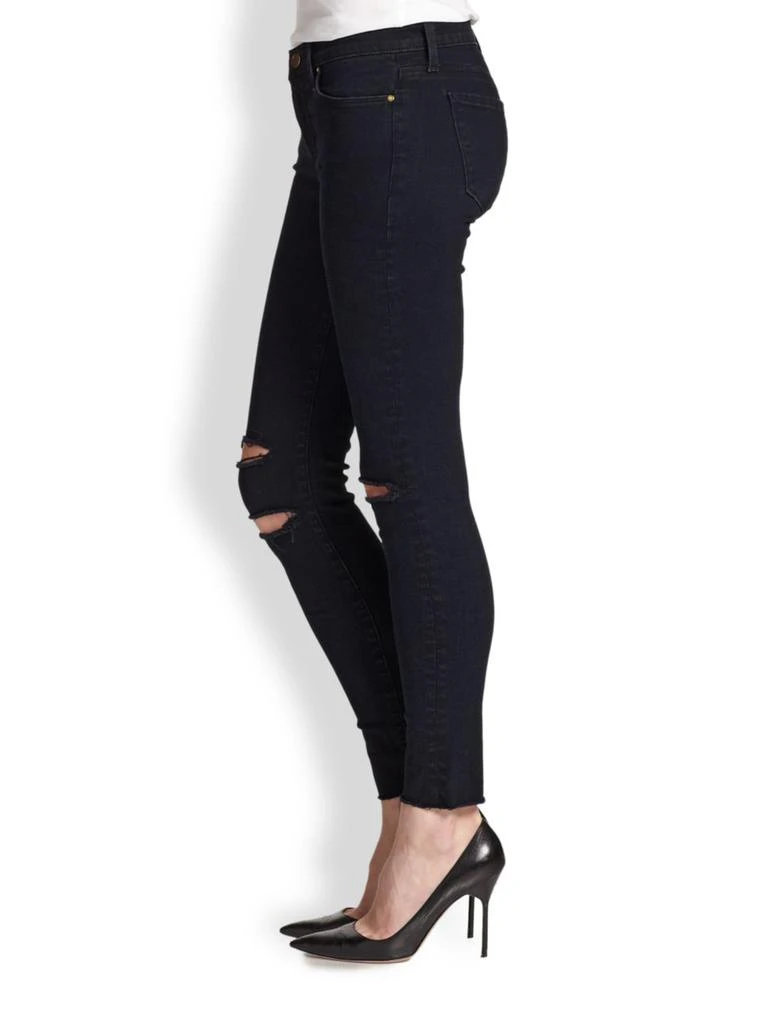 商品J Brand|8227 Mid-Rise Distressed Ankle Skinny,价格¥607,第3张图片详细描述