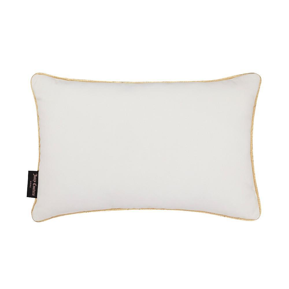 商品Juicy Couture|Gothic Words Decorative Pillow, 14" x 20",价格¥283,第4张图片详细描述