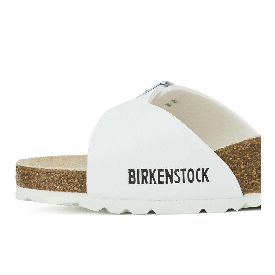 Birkenstock Women's Madrid Slim Fit Single Strap Sandals - White商品第6张图片规格展示