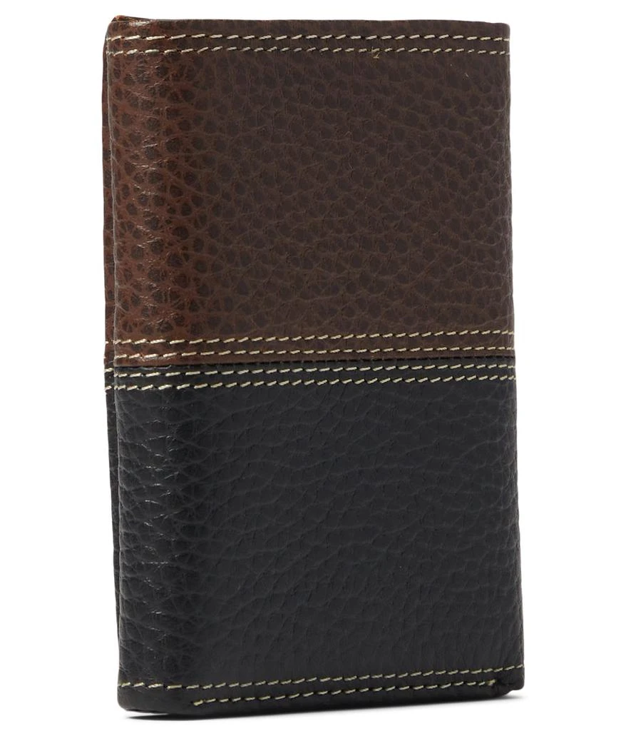 商品Carhartt|Leather Two-Tone Trifold Wallet,价格¥298,第2张图片详细描述