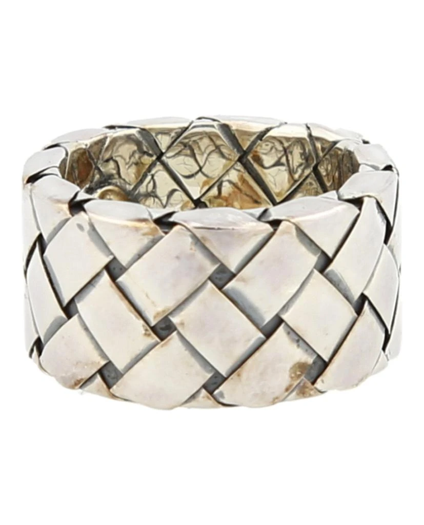 商品[国内直发] Bottega Veneta|【尺寸娇小】Intrecciato Ring,价格¥929,第1张图片