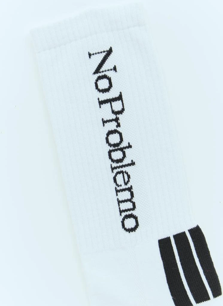 商品Aries|Pack Of Three No Problemo Socks,价格¥301,第2张图片详细描述