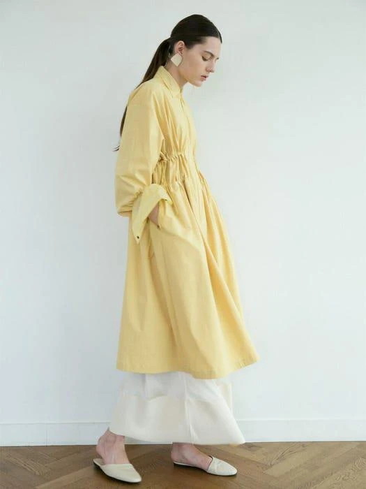 商品FRONTROW|Double String Coated Dress,价格¥223,第1张图片