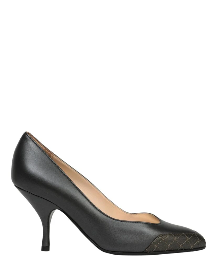 商品Bottega Veneta|Pointed Toe Leather Pump,价格¥1330,第1张图片