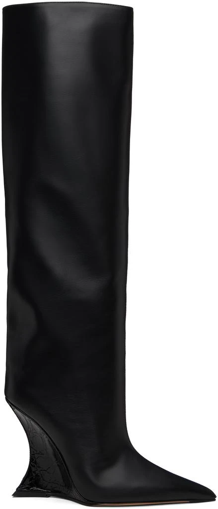 商品Paris Texas|Black Nina Tall Boots,价格¥8922,第1张图片