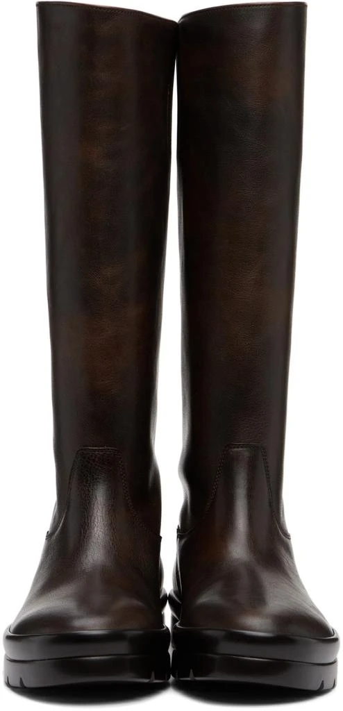 商品The Row|Brown Billie Tall Boots,价格¥5430,第2张图片详细描述