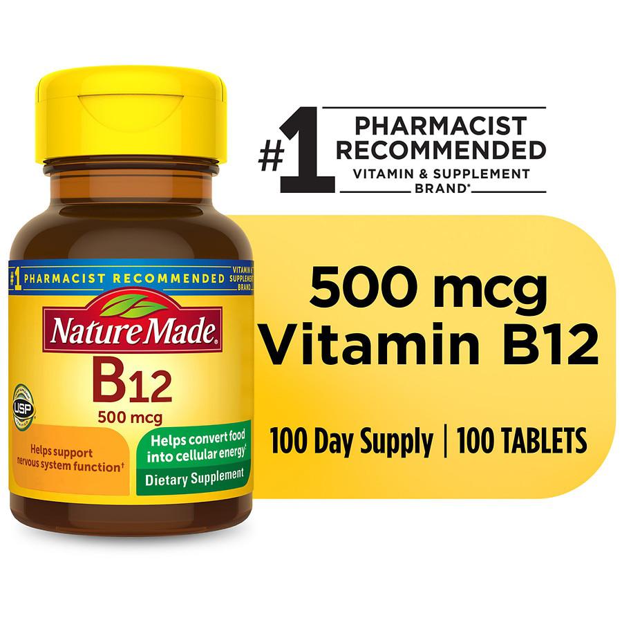 Vitamin B12 500 mcg Tablets商品第6张图片规格展示