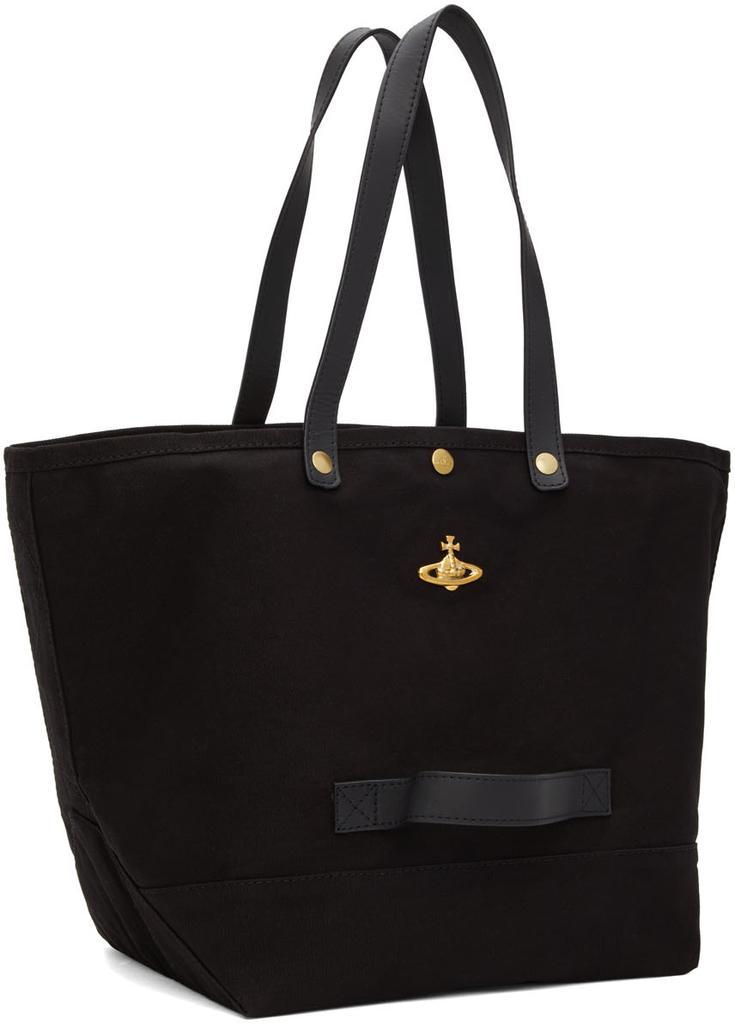 商品Vivienne Westwood|Black Utility Tote,价格¥2581,第4张图片详细描述