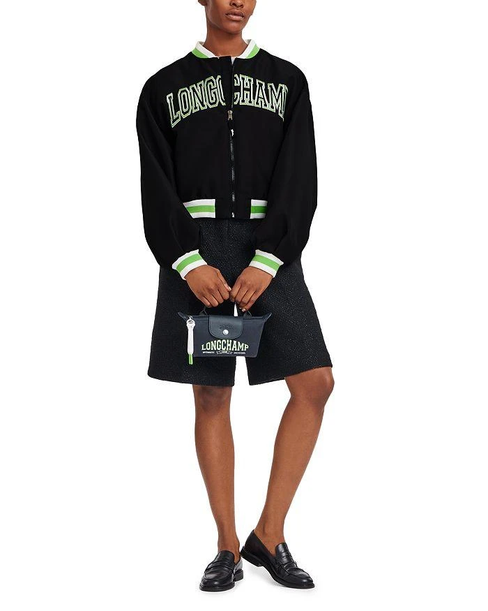商品Longchamp|Le Pliage University Cotton Jersey Mini Pouch,价格¥808,第2张图片详细描述